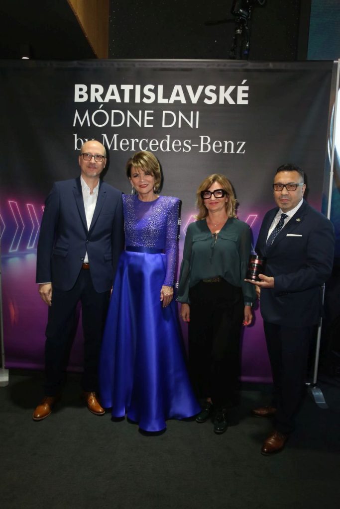 Bratislavské módne dni - Mária Reháková s partnermi z Mercedes- Benz a Coffee Veronia