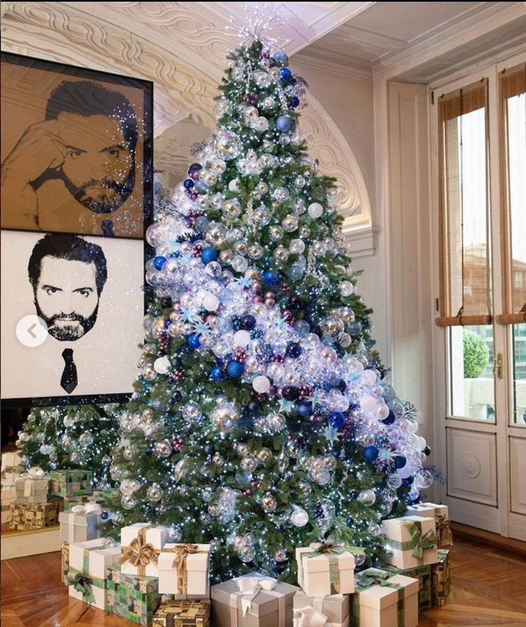 Donatella Versace vianočný stromček