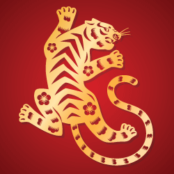 Tiger - (1938, 1950, 1962, 1974, 1986, 1998, 2010, 2022)
