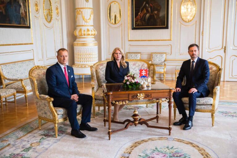 Spoločné vyhlásenie troch najvyšších ústavných činiteľov Slovenskej republiky pri príležitosti prvého výročia napadnutia Ukrajiny vojskami Ruskej federácie