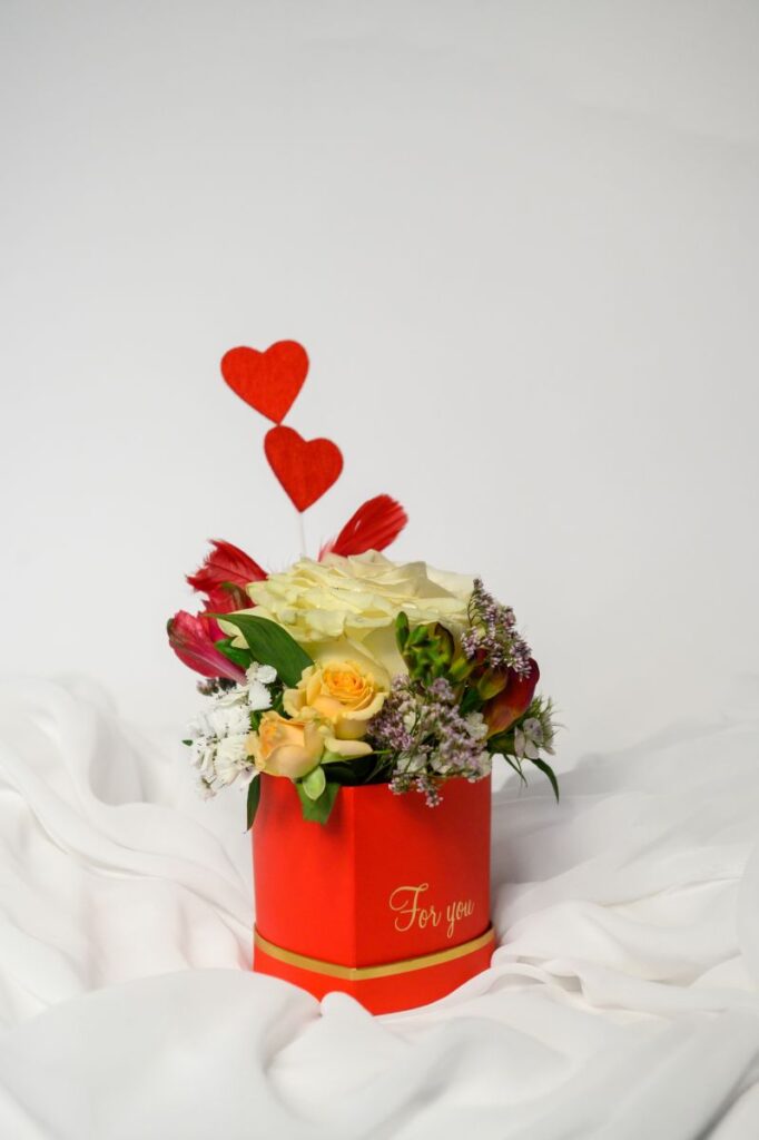 Kvety sú vhodný darček na Valentína