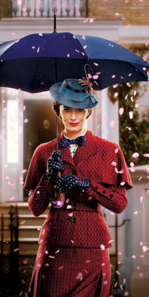 Herečka v úlohe Mary poppins