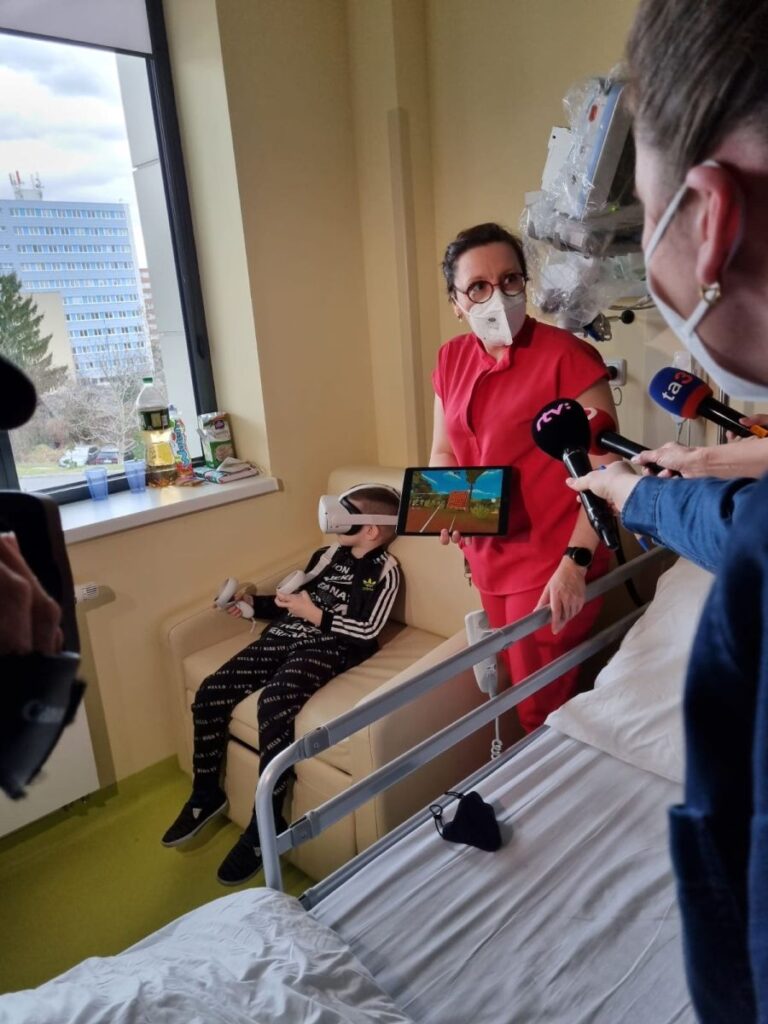 Virtuálna realita pomôže detským pacientom