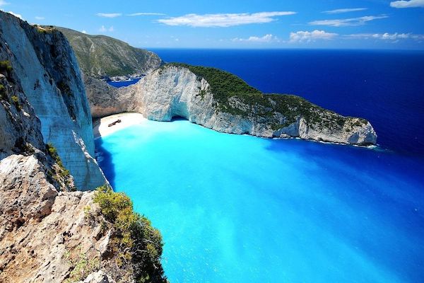 TOP 5 najkrajších pláží - Pláž Navagio, Zakynthos, Grécko