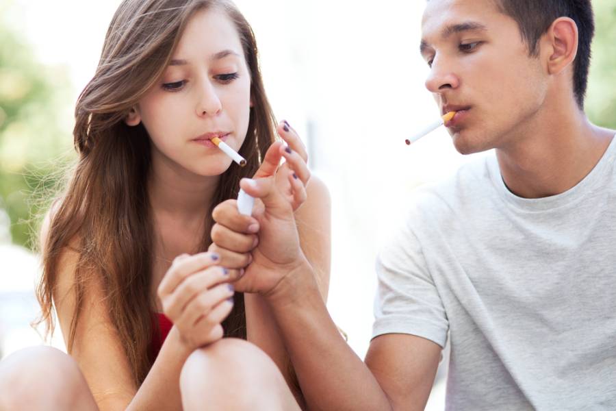 fajčenie mladistvých