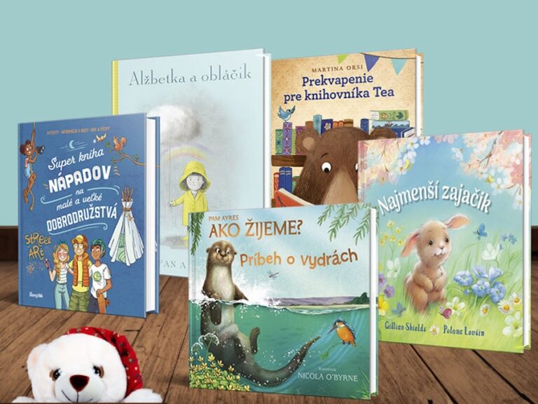 5 detských knižiek, ktoré potešia, poučia a zabavia