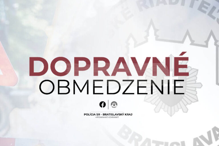 POLÍCIA: Od utorka 2. apríla bude dopravné obmedzenie na diaľnici D2 v smere do Bratislavy